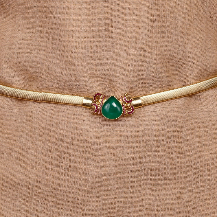 GREEN RUBY GOLDEN BELT