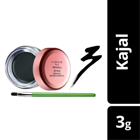 Lakmé 9to5 Naturale Gel Kajal - Black