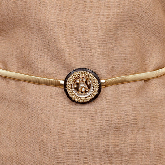 KUNDAN PEARL BELT