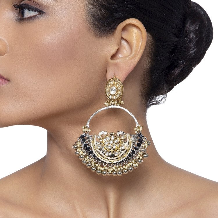 TRIBAL KUNDAN GHUNGROO CHANDBALI