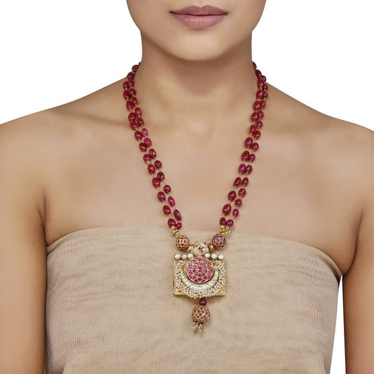 Kundan Pearls Pendant