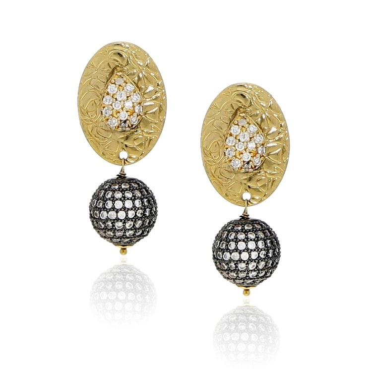 VICTORIAN TEAR DROP EARRINGS