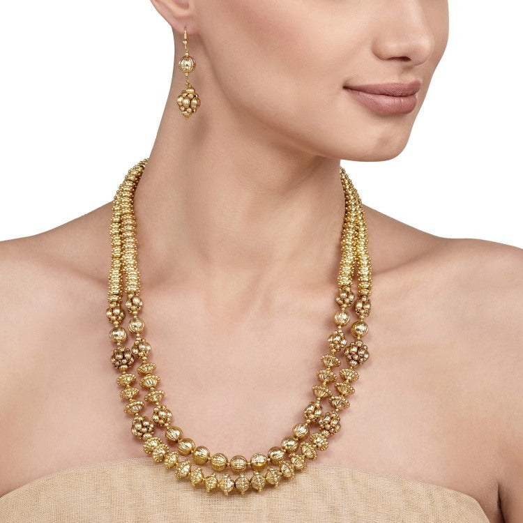 GLODEN BEADS SET