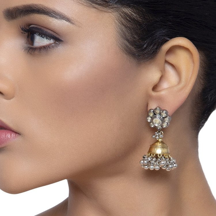 KUNDAN GHUNGROO JHUMKI