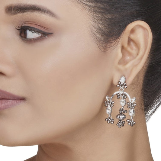 Kundan Balls Drop Earring