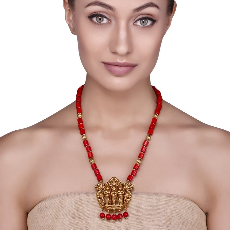 RAM SITA GOLDEN PENDANT