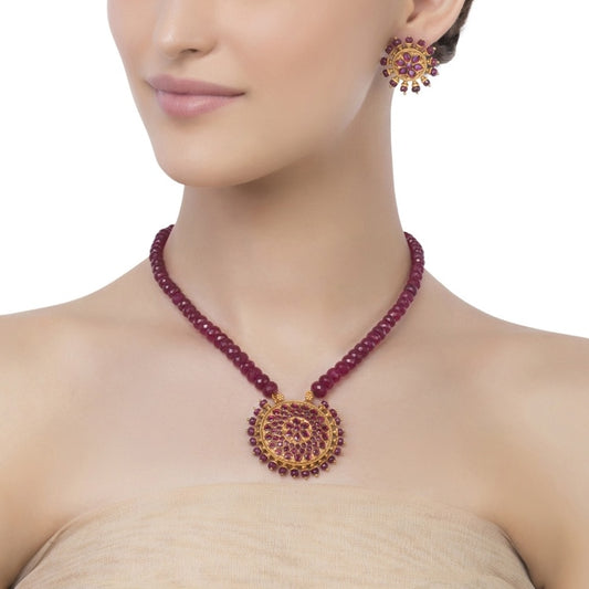 Ruby Set Round set