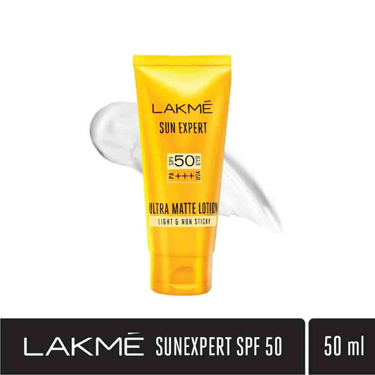 Lakmé  Sun Expert SPF 50 PA+++ Ultra Matte Lotion, 50 ml