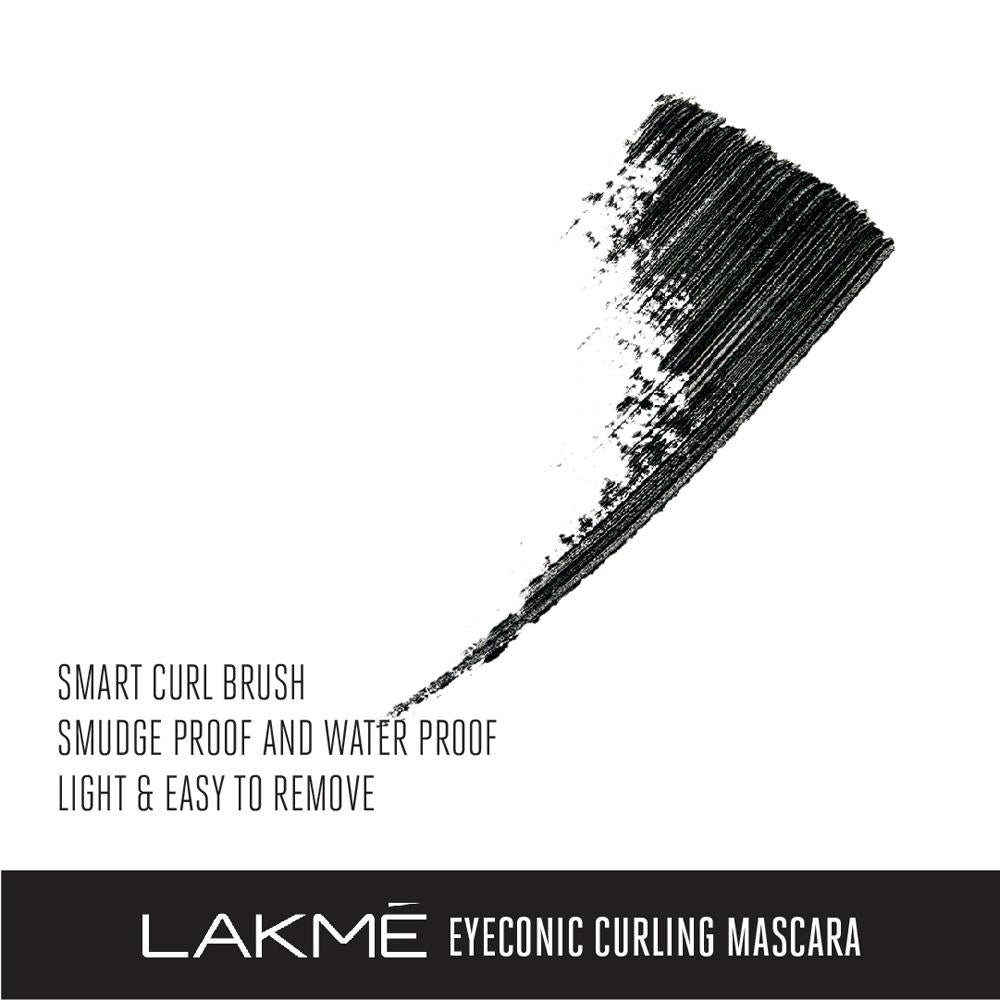 Lakmé  Eyeconic Curling Mascara, Black, 9 ml