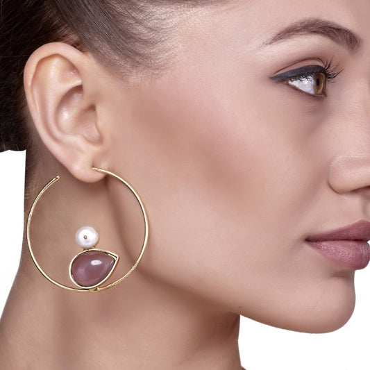 Pearl Amethyst Round Bali