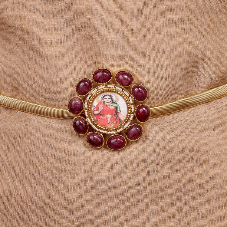 MINIATUREPAINTING RUBY BELT