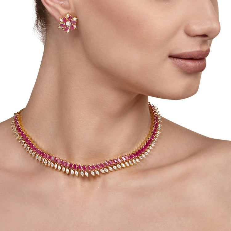 RUBY ZIRCON SET