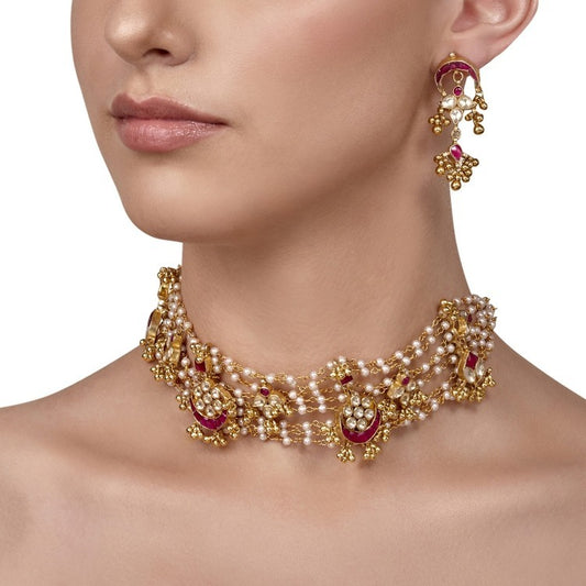 KUNDAN PEARL CHOKER