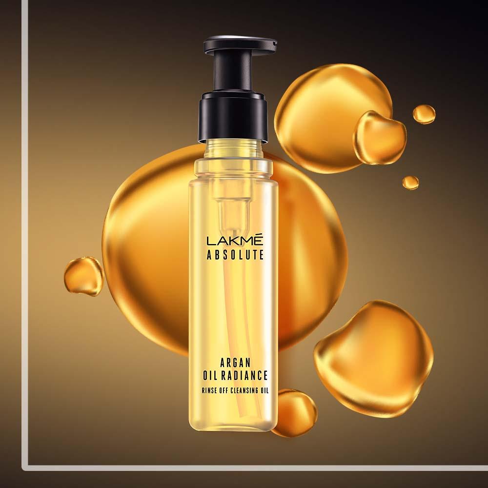 Lakmé  Absolute Argan Oil Radiance Rinse Off Cleansing Oil