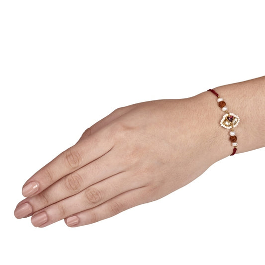 KUNDAN RUDRAKSHI RAKHI