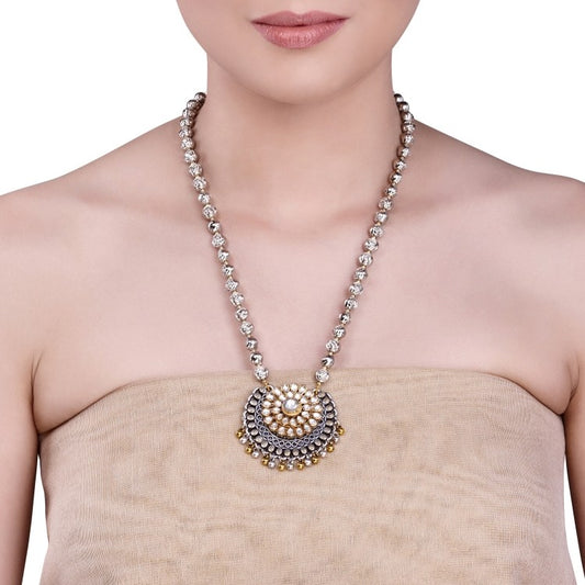 TRIBAL KUNDAN SUN PENDANT