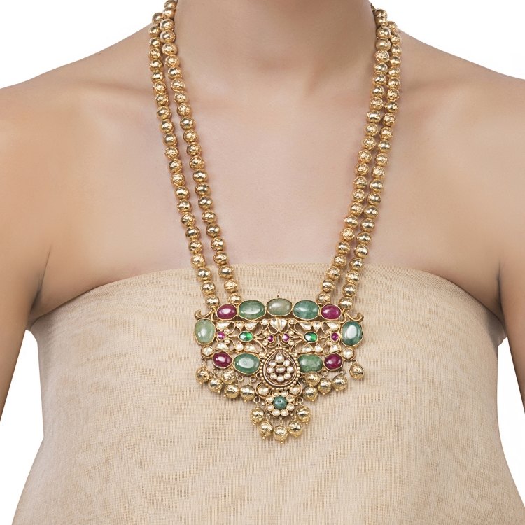 Kundan Pendant Necklace