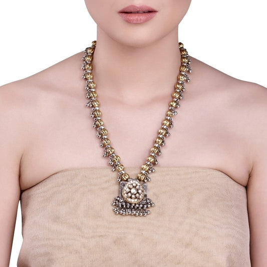 TRIBAL KUNDAN  BELL PENDANT