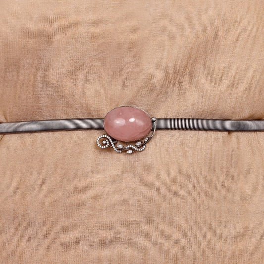 ZIRCON ROSE QUARTZ BELT