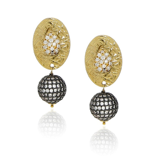 VICTORIAN TEAR DROP EARRINGS