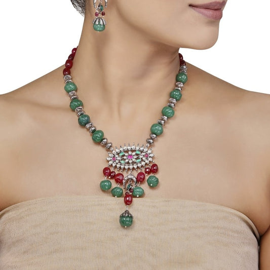 Kundan Ruby Set