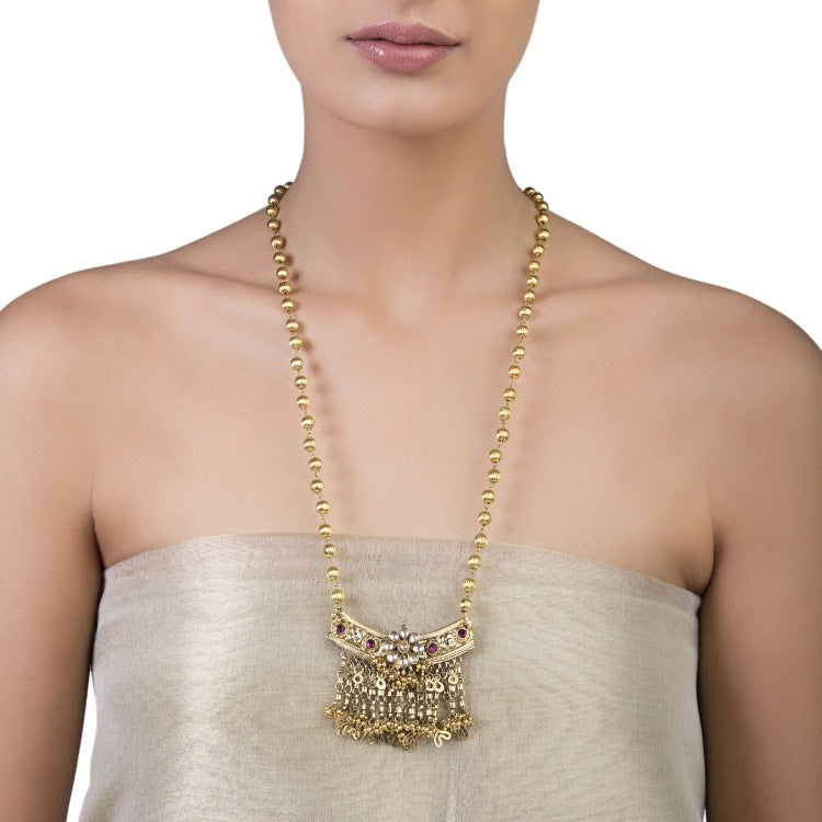 KUNDAN TRIBAL NECKLACE