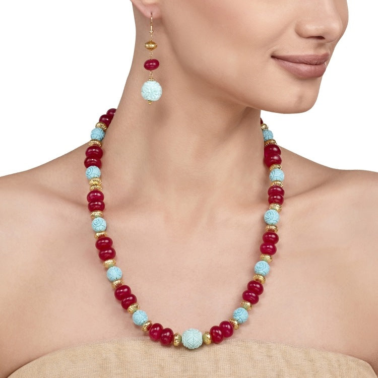 TURQUOISE RUBY SET