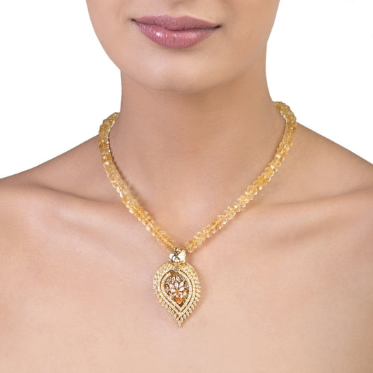 FINE CITRINE MARKIS NECKLACE