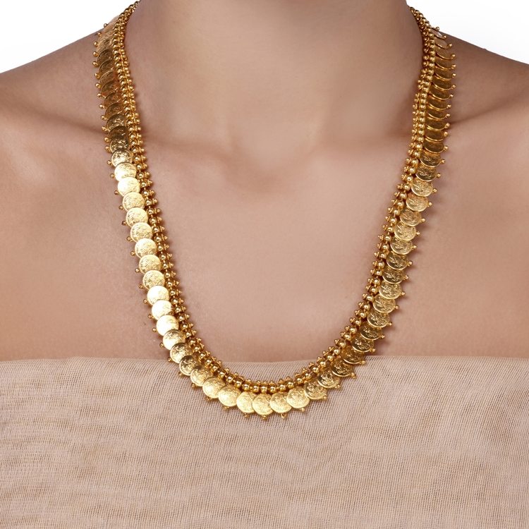 STUDDED RUBY GINNI NECKLACE