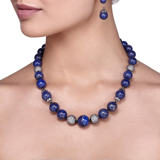 LAPIS ZIRCON BALL SET