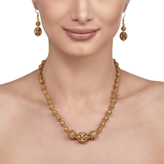 CITRINE GOLDEN BALL SET