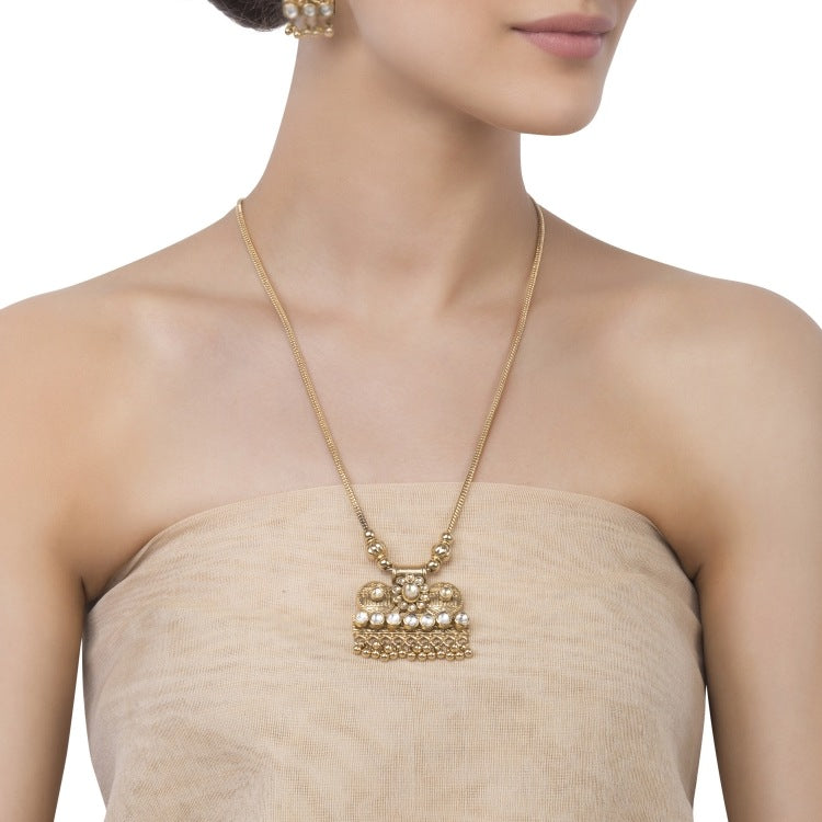 KUNDAN GOLDEN SET